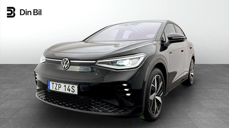 Svart (grenadilla black metallic) Begagnad 2022 VW ID.5 GTX SUV | 369 900 kr - Bild 1/4