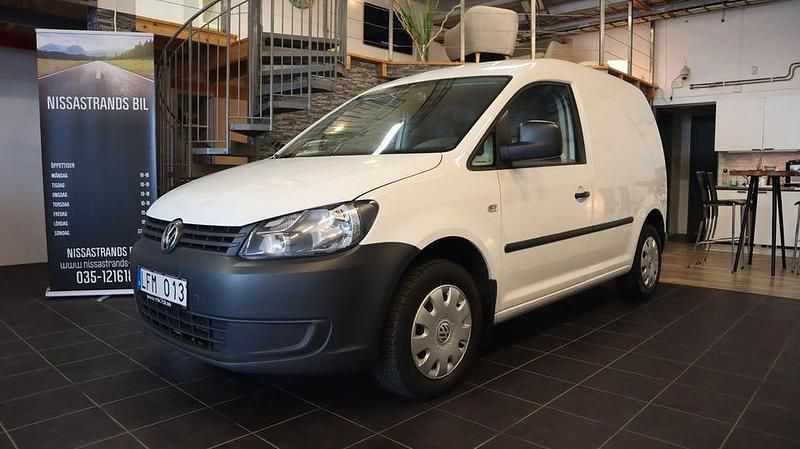 Vit Begagnad 2011 VW Caddy Minibuss | 76 900 kr (Marknadspris) - Bild 1/4