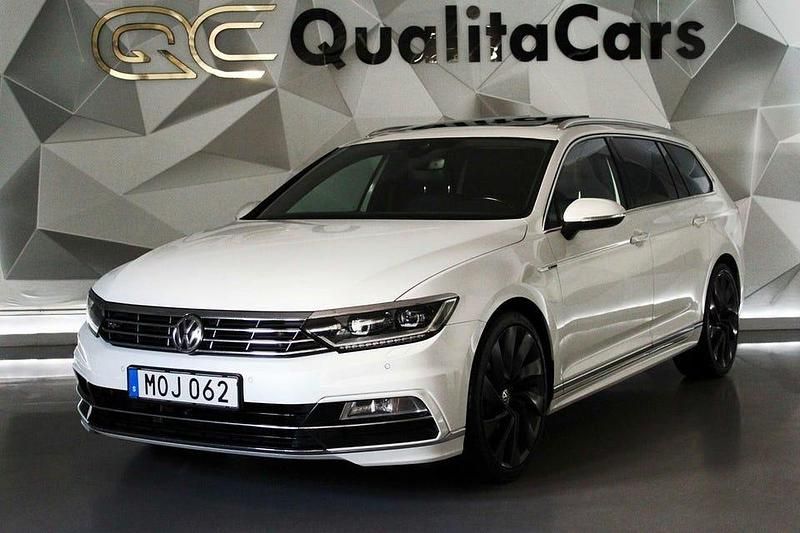 Vit Begagnad 2016 VW Passat SE Kombi | 247 900 kr (Dyr) - Bild 1/4