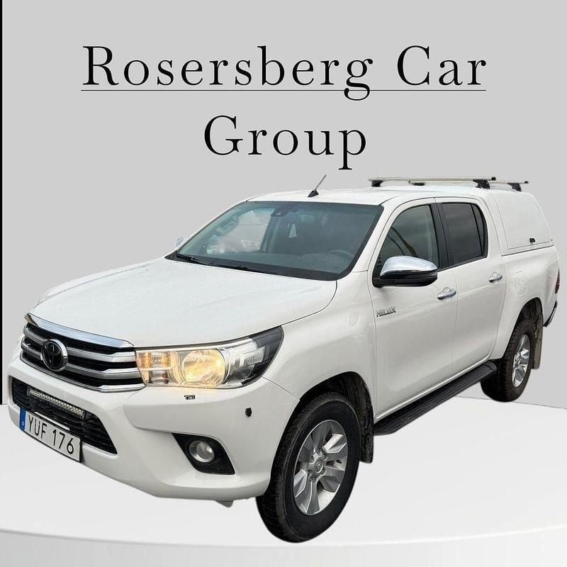 Vit Begagnad 2019 Toyota HiLux Pickup | 374 875 kr (Superpris) - Bild 1/4