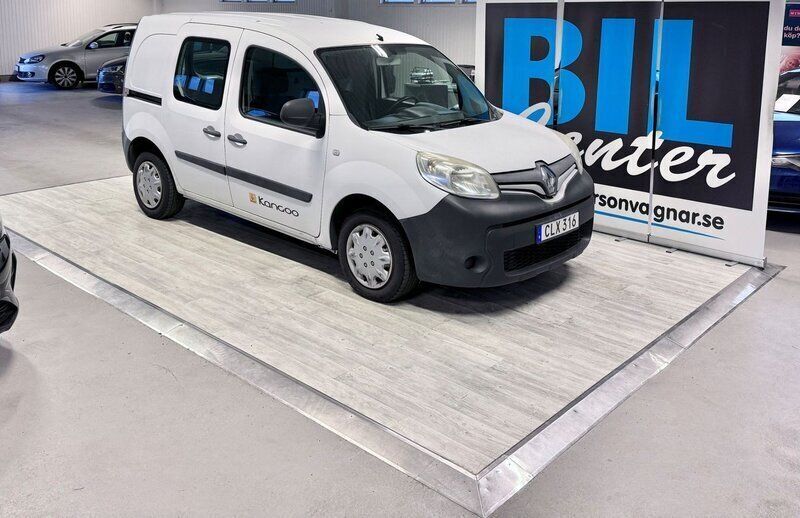 Vit Begagnad 2014 Renault Kangoo Minibuss | 49 000 kr (Marknadspris) - Bild 1/1
