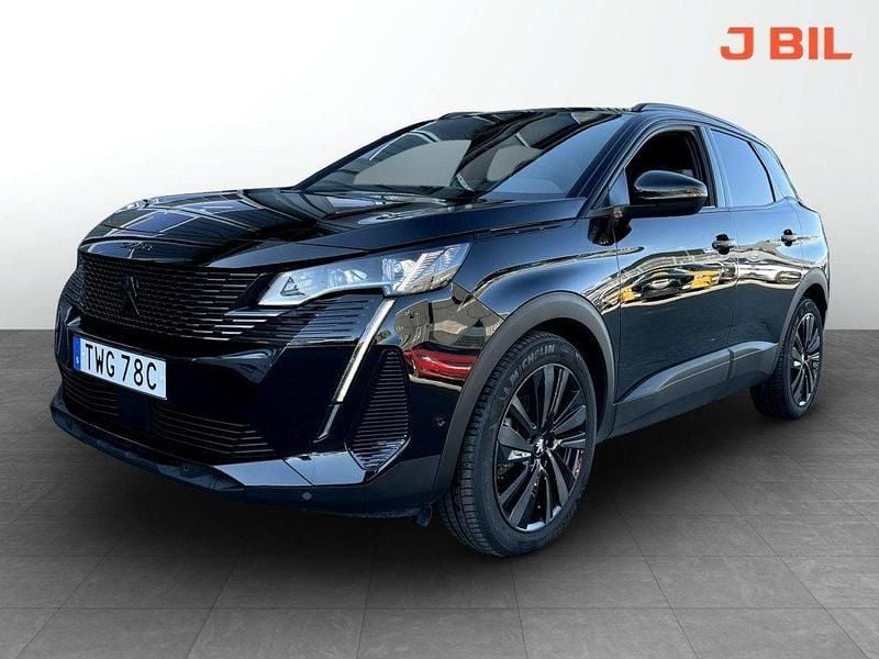 Svart Begagnad 2024 Peugeot 3008 GTi SUV | 274 900 kr (Bra pris) - Bild 1/4