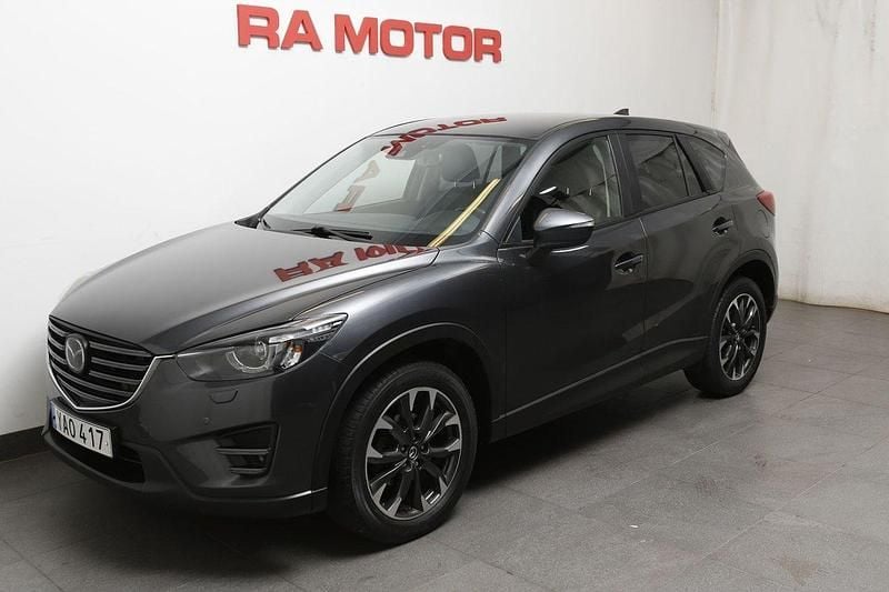 Grå Begagnad 2015 Mazda CX-5 Optimum SUV | 168 900 kr (Marknadspris) - Bild 1/3