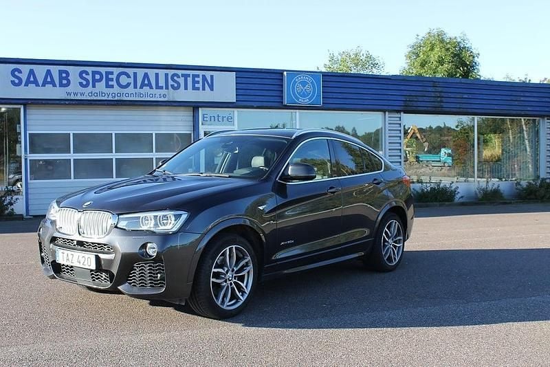 Begagnad BMW X4 M Sport 258 HK (189 kW) 2017 Grå SUV