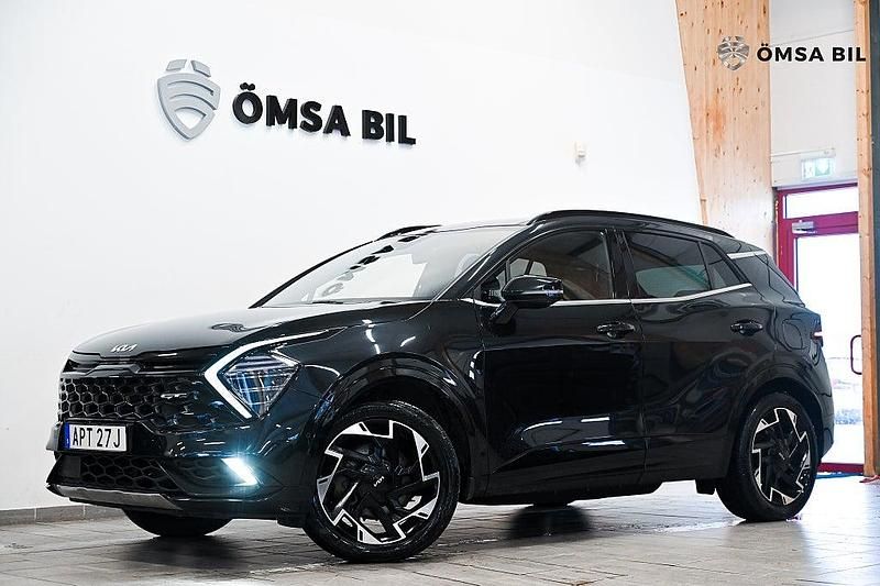 Svart Begagnad 2023 Kia Sportage GT-Line SUV | 279 800 kr (Bra pris) - Bild 1/4