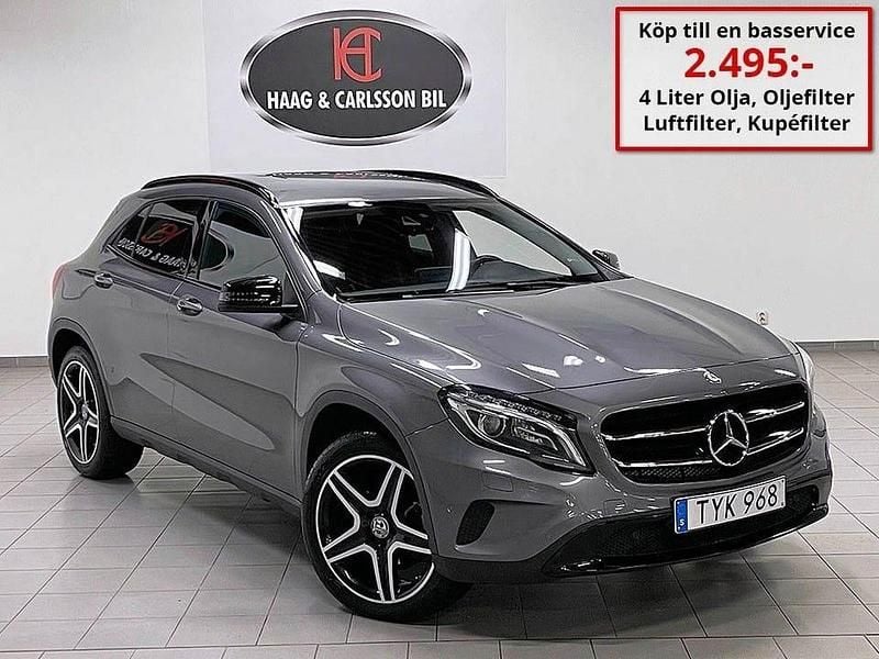 Begagnad Mercedes GLA200 136 HK (100 kW) 2016 Grå SUV