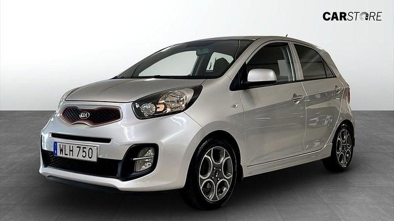 Grå (silver) Begagnad 2015 Kia Picanto Halvkombi | 69 900 kr (Marknadspris) - Bild 1/4