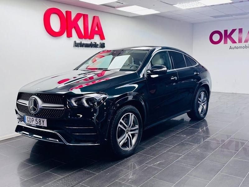 Begagnad Mercedes GLE350 AMG line 320 HK (235 kW) 2022 Grön Sportkupé