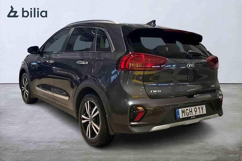 Grå Begagnad 2021 Kia Niro SUV | 199 900 kr (Superpris) - Bild 1/1