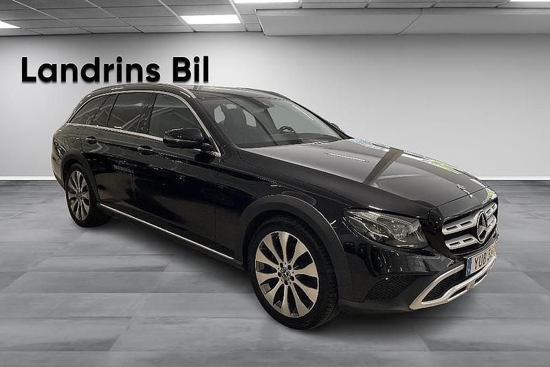 Begagnad Mercedes E220 All-Terrain 195 HK (143 kW) 2018 Svart Kombi