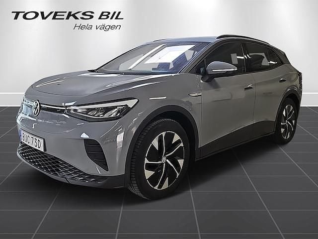 Grå (moonstone grey) Begagnad 2022 VW ID.4 Pro Performance SUV | 329 900 kr (Bra pris) - Bild 1/4