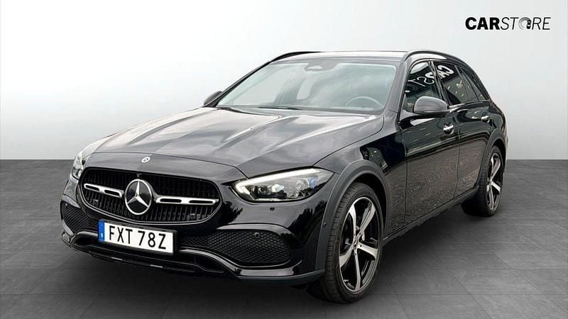 Svart Begagnad 2022 Mercedes C220 Premium Kombi | 419 900 kr (Bra pris) - Bild 1/4