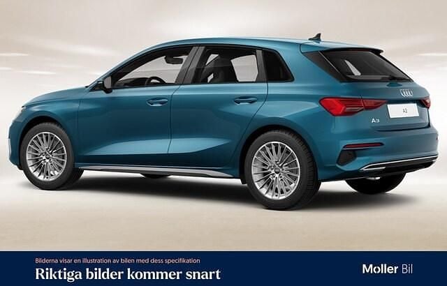 Begagnad Audi A3 Proline 150 HK (110 kW) 2023 Atollblå metallic Sedan