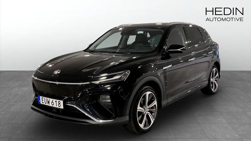 Svart (black) Begagnad 2022 MG Marvel R Performance SUV | 289 900 kr - Bild 1/4