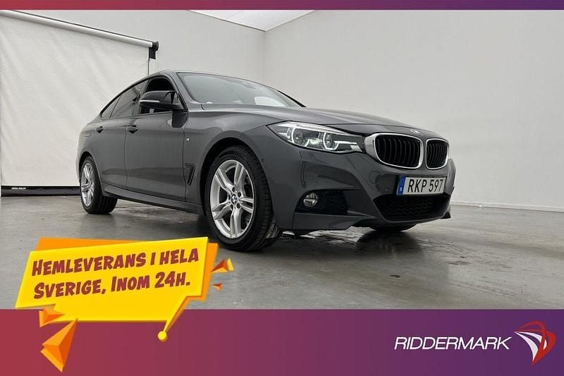 Grå Begagnad 2018 BMW 320 Gran Turismo M Sport Halvkombi | 258 800 kr (Marknadspris) - Bild 1/3