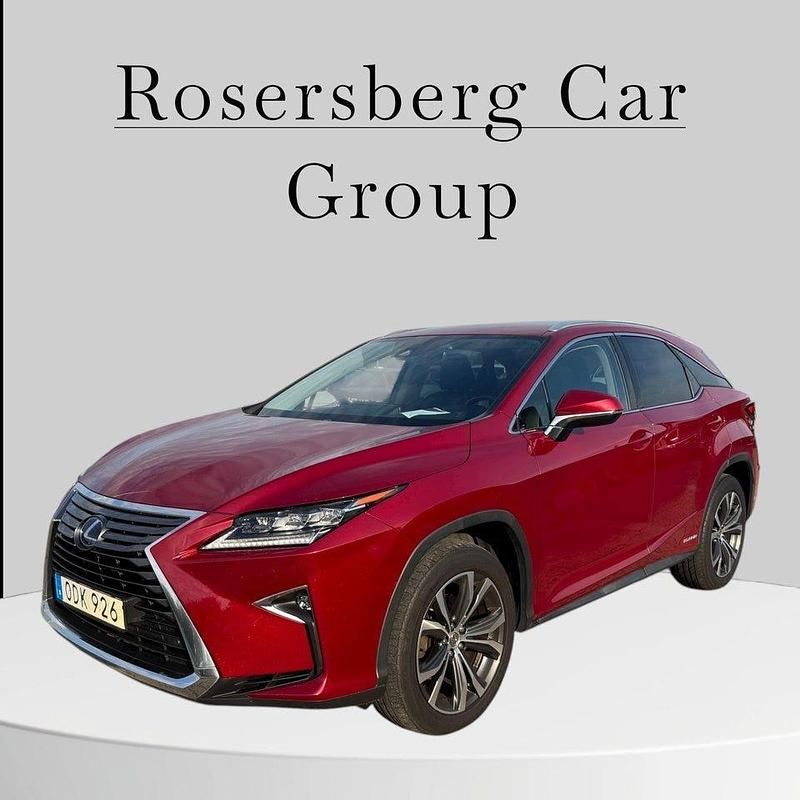 Begagnad Lexus RX450h Executive Line 313 HK (230 kW) 2016 Röd SUV