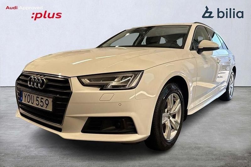 Vit Begagnad 2018 Audi A4 Proline Kombi | 205 000 kr (Marknadspris) - Bild 1/4