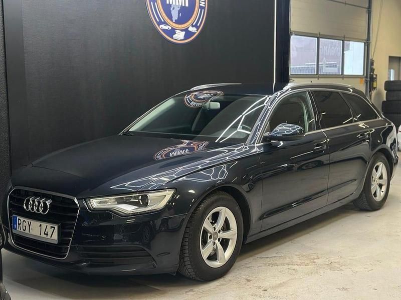 Begagnad Audi A6 Proline 177 HK (130 kW) 2014 Blå Kombi