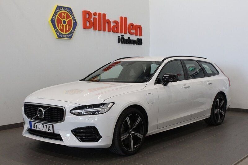 Vit Begagnad 2019 Volvo V90 R-Design Kombi | 319 000 kr (Bra pris) - Bild 1/4