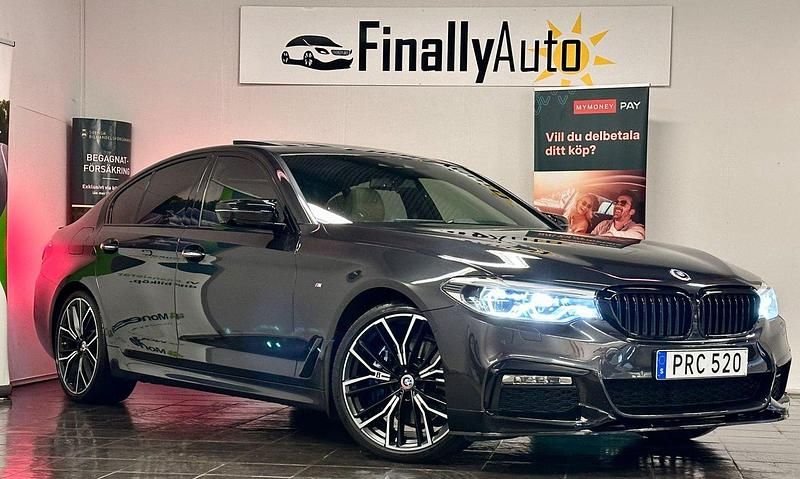 Begagnad BMW 530 M Sport 265 HK (194 kW) 2018 Grå Sedan