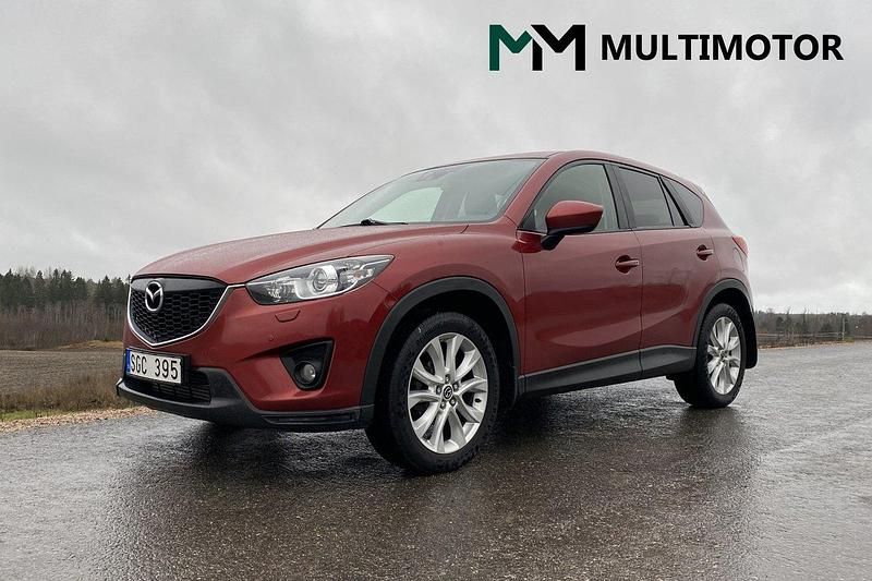 Röd Begagnad 2013 Mazda CX-5 SUV | 109 900 kr (Lite dyr) - Bild 1/4