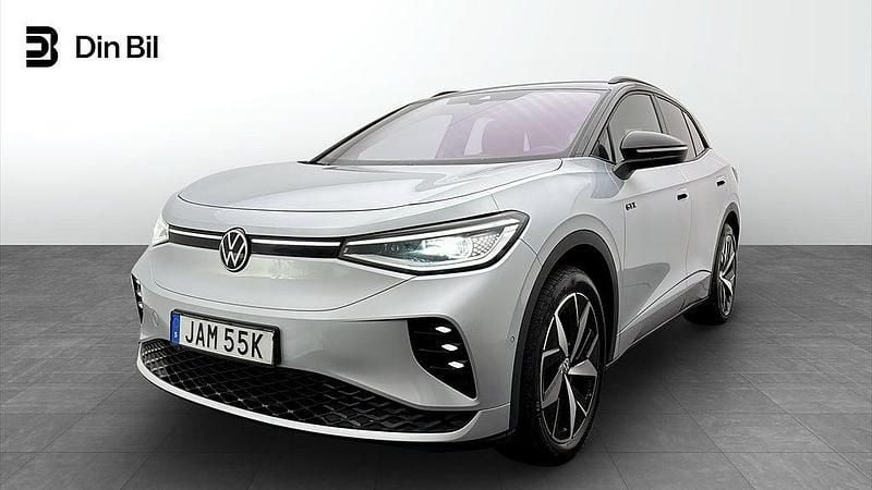 Silver Begagnad 2023 VW ID.4 GTX SUV | 409 900 kr (Marknadspris) - Bild 1/4