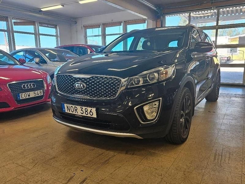 Svart Begagnad 2016 Kia Sorento 2 SUV | 289 900 kr (Dyr) - Bild 1/4