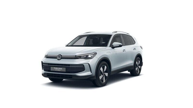 Silver (oyster silver metallic) Ny 2025 VW Tiguan Edition SUV | 547 600 kr (Marknadspris) - Bild 1/3