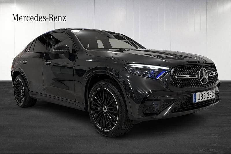 Begagnad Mercedes GLC300e AMG 313 HK (230 kW) 2026 Grå Sportkupé