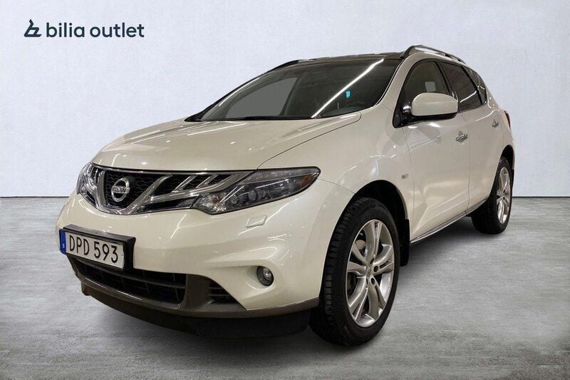 Vit Begagnad 2015 Nissan Murano SUV | 124 900 kr (Dyr) - Bild 1/3