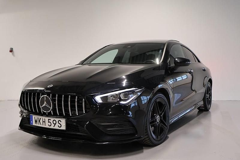 Begagnad Mercedes CLA200 AMG 163 HK (119 kW) 2019 Svart Sportkupé