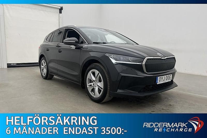 Svart Begagnad 2022 Skoda Enyaq iV SUV | 359 800 kr (Marknadspris) - Bild 1/3