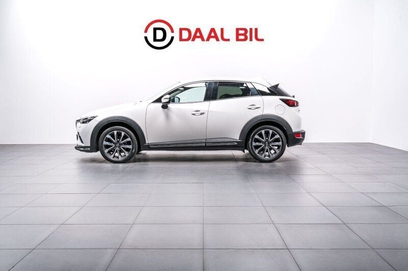 Vit Begagnad 2019 Mazda CX-3 SUV | 209 700 kr (Marknadspris) - Bild 1/4