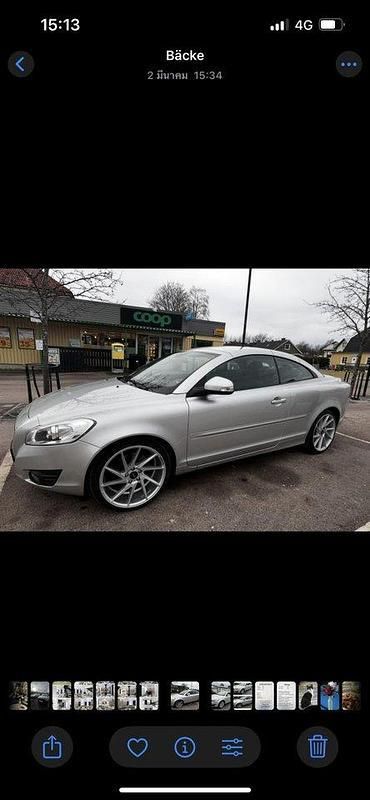 Silver Begagnad 2011 Volvo C70 Momentum Cab | 126 000 kr (Superpris) - Bild 1/4