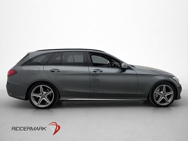 Begagnad Mercedes C350e AMG 211 HK (155 kW) 2017 Grå Kombi
