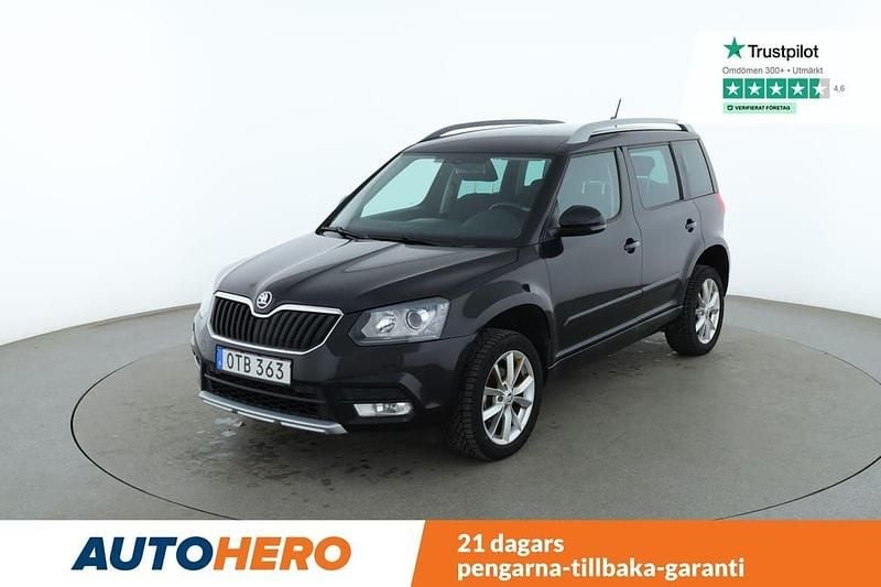 Svart Begagnad 2014 Skoda Yeti Elegance SUV | 133 000 kr (Marknadspris) - Bild 1/4