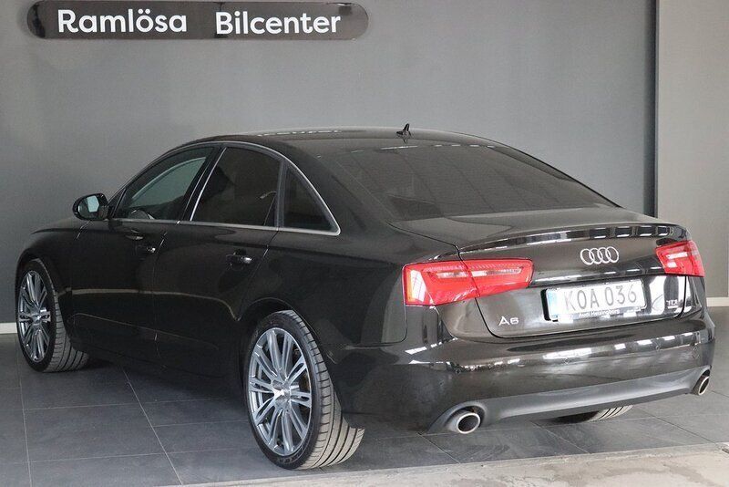 Begagnad Audi A6 Proline 245 HK (180 kW) 2014 Svart Sedan
