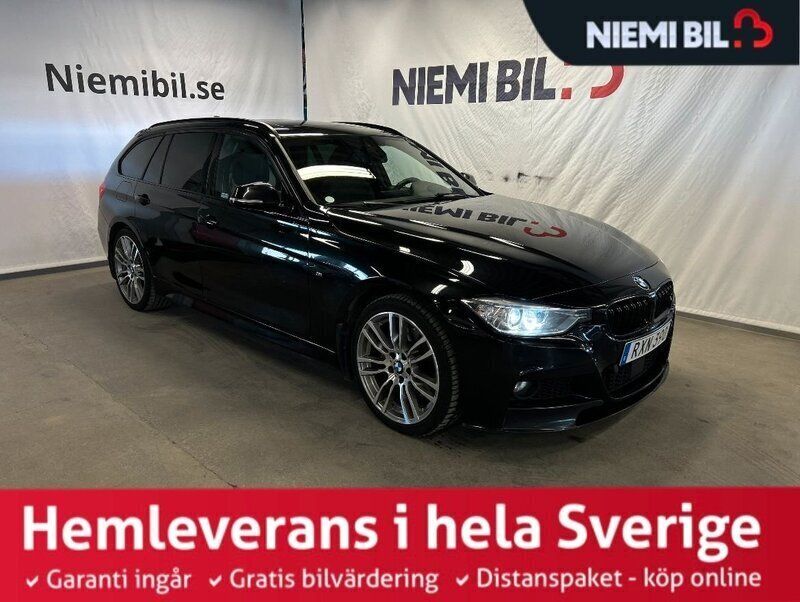 Svart Begagnad 2015 BMW 335 M Sport Kombi | 299 900 kr (Bra pris) - Bild 1/3