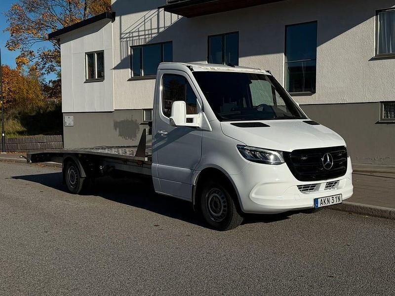 Begagnad Mercedes Sprinter 166 HK (122 kW) 2020 Vit Van