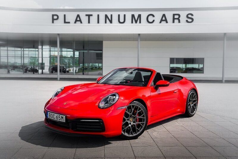 Flerfärgad Begagnad 2023 Porsche 911 Carrera S Cabriolet Cab | 1 639 000 kr - Bild 1/4