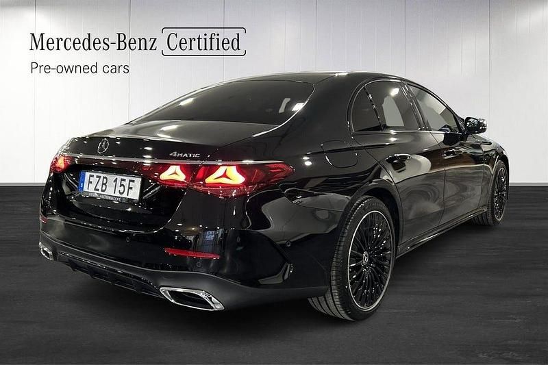 Begagnad Mercedes E300 Advanced Plus 197 HK (144 kW) 2025 Svart Sedan