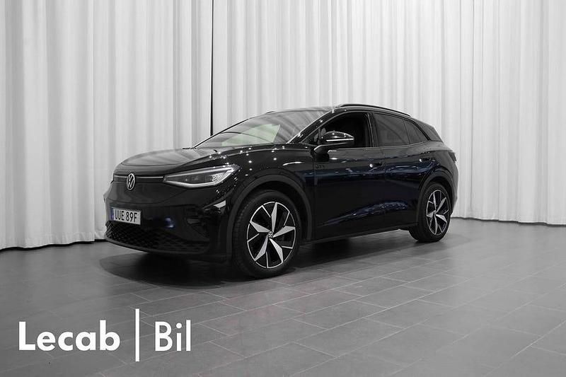 Grenadilla black metallic Begagnad 2023 VW ID.4 GTX SUV | 354 500 kr (Marknadspris) - Bild 1/4