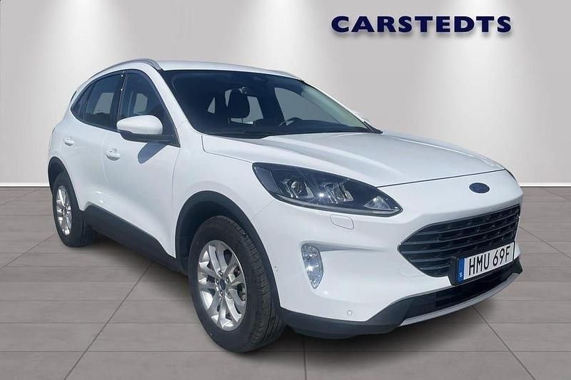 Vit Begagnad 2022 Ford Kuga Business Edition SUV | 299 600 kr (Lite dyr) - Bild 1/4