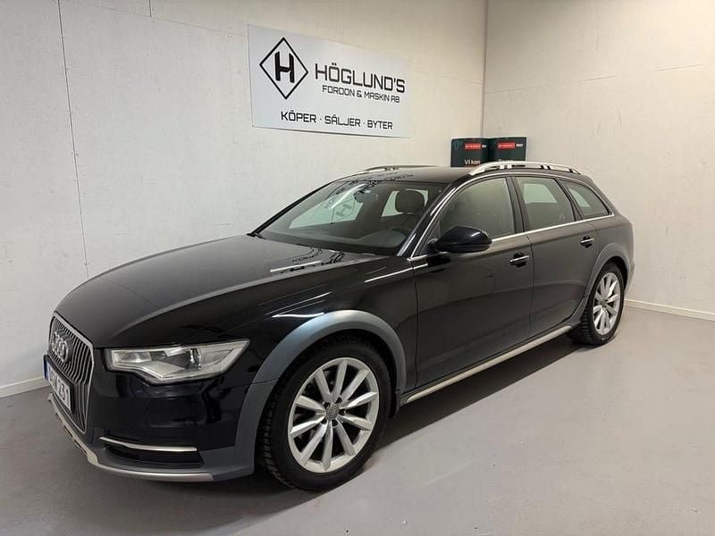Svart Begagnad 2014 Audi A6 Allroad Comfort Kombi | 154 900 kr (Marknadspris) - Bild 1/4