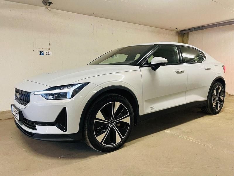 Silver Begagnad 2022 Polestar 2 Standard Range Single Motor Halvkombi | 306 000 kr (Marknadspris) - Bild 1/4