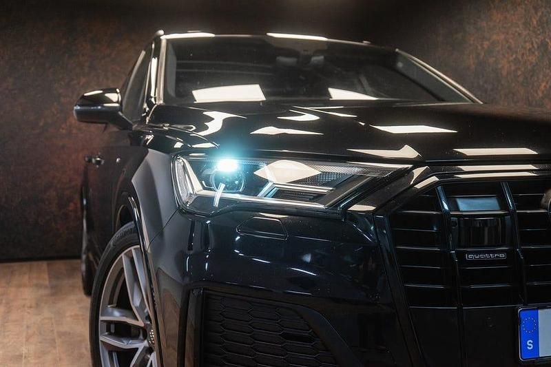 Begagnad Audi Q7 S-Line 286 HK (210 kW) 2019 Svart SUV