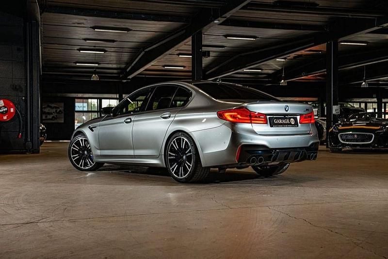 Begagnad BMW M5 Competition Edition 608 HK (447 kW) 2018 Silver Sedan
