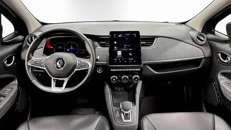 Begagnad Renault Zoe Intens 100 kW (136 HK) 2021 Grå Halvkombi