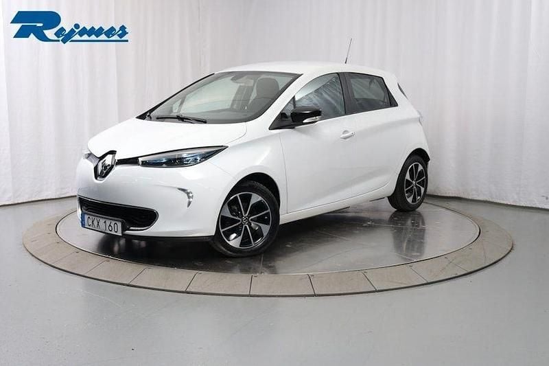 Vit Begagnad 2018 Renault Zoe Intens Halvkombi | 109 800 kr (Marknadspris) - Bild 1/4