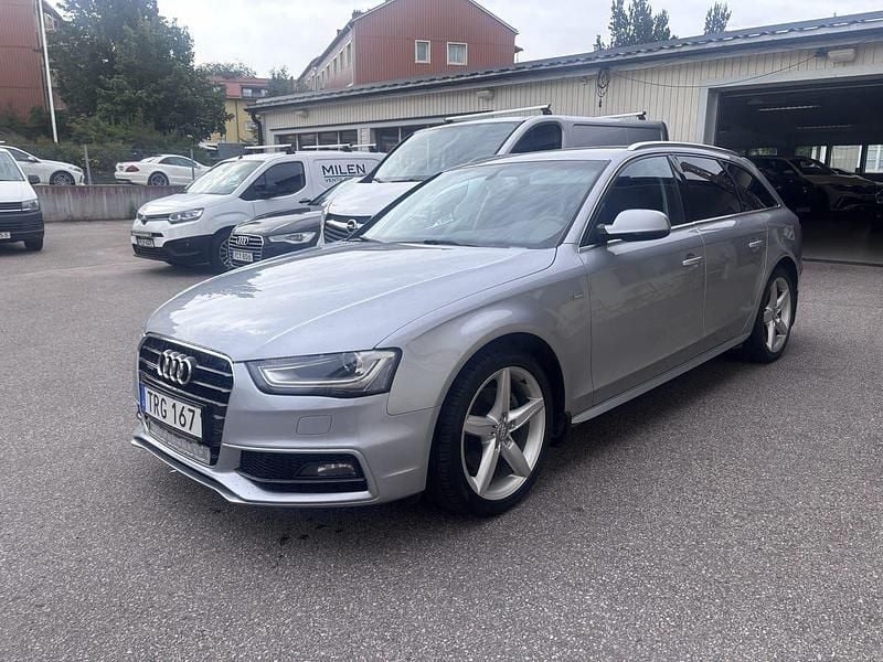 Silver Begagnad 2014 Audi A4 Sport Kombi | 94 900 kr (Dyr) - Bild 1/4